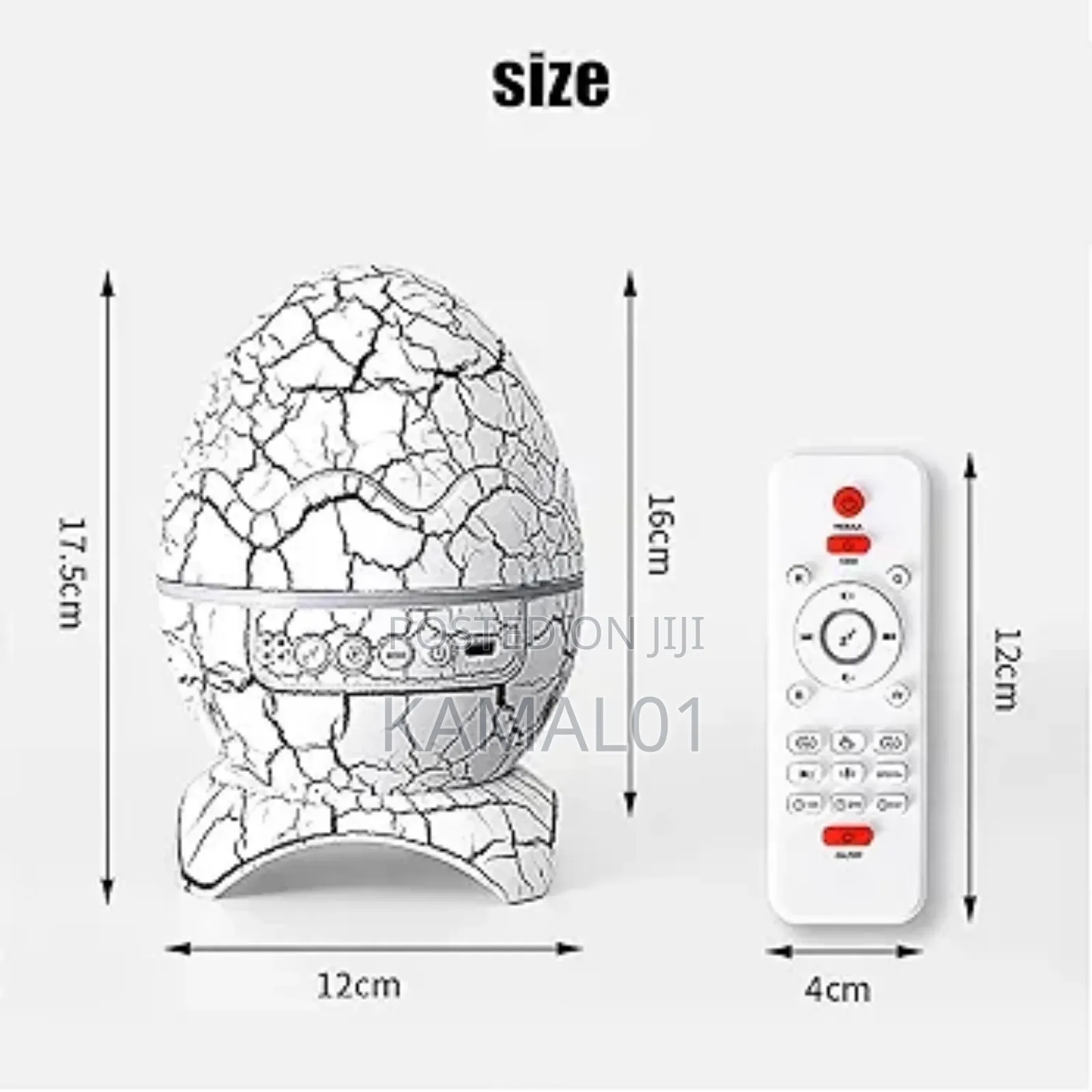 Dinoglow Egg Projector 4 in 1 Northern Lights