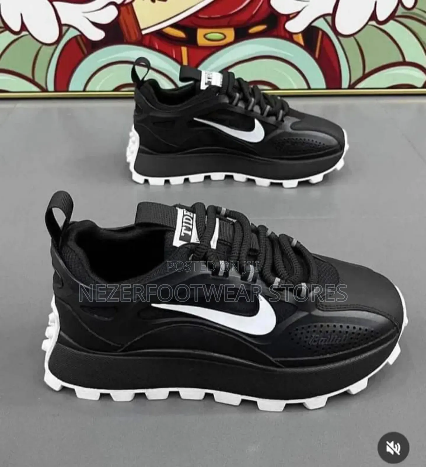 Original Nike Retro Sneakers.