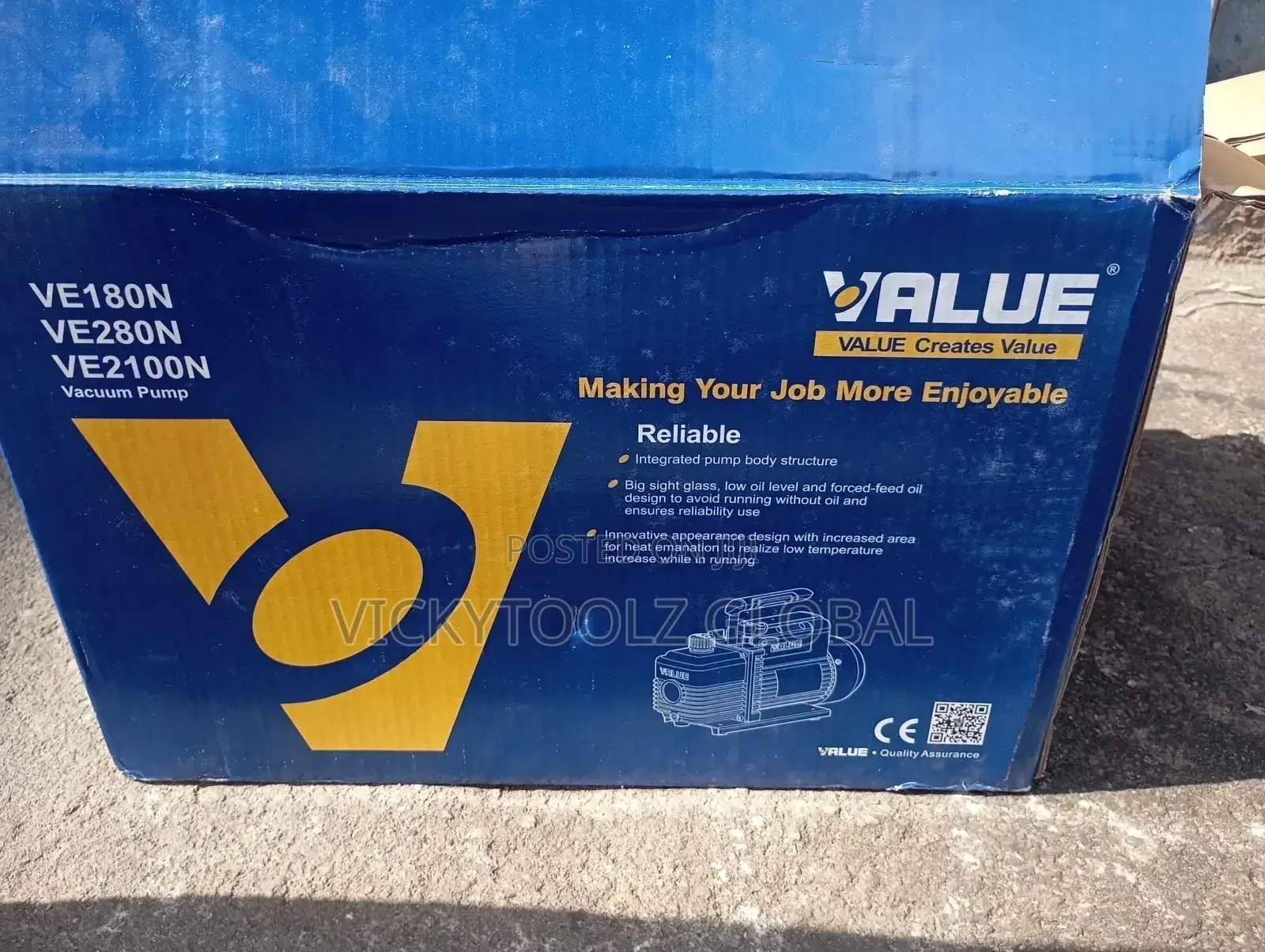 Value Vacuum Pump 1hp (Ve2100n)