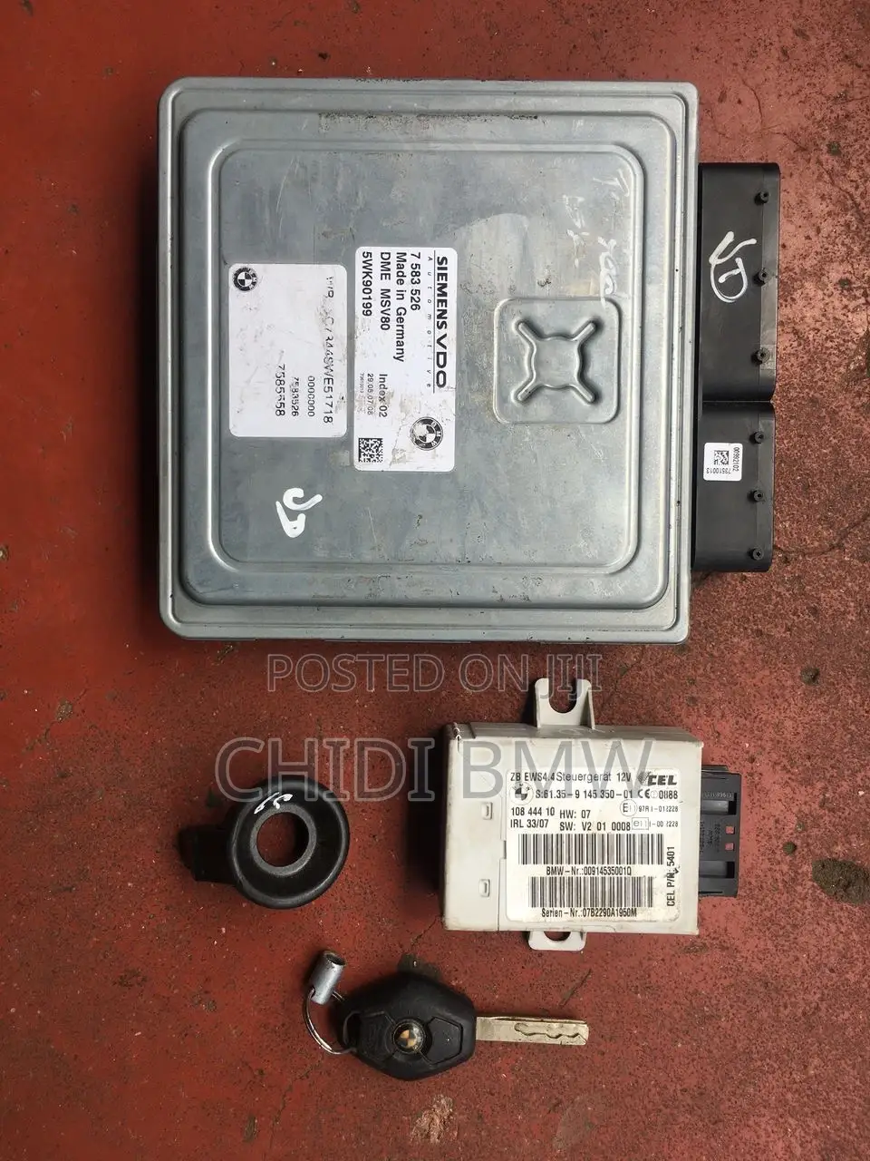 BMW E90 E60 X3 Brain Box/Engine Control Unit
