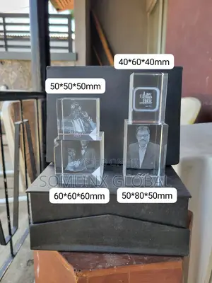 Photo - 3d Crystal, in Sizes of Your Choice