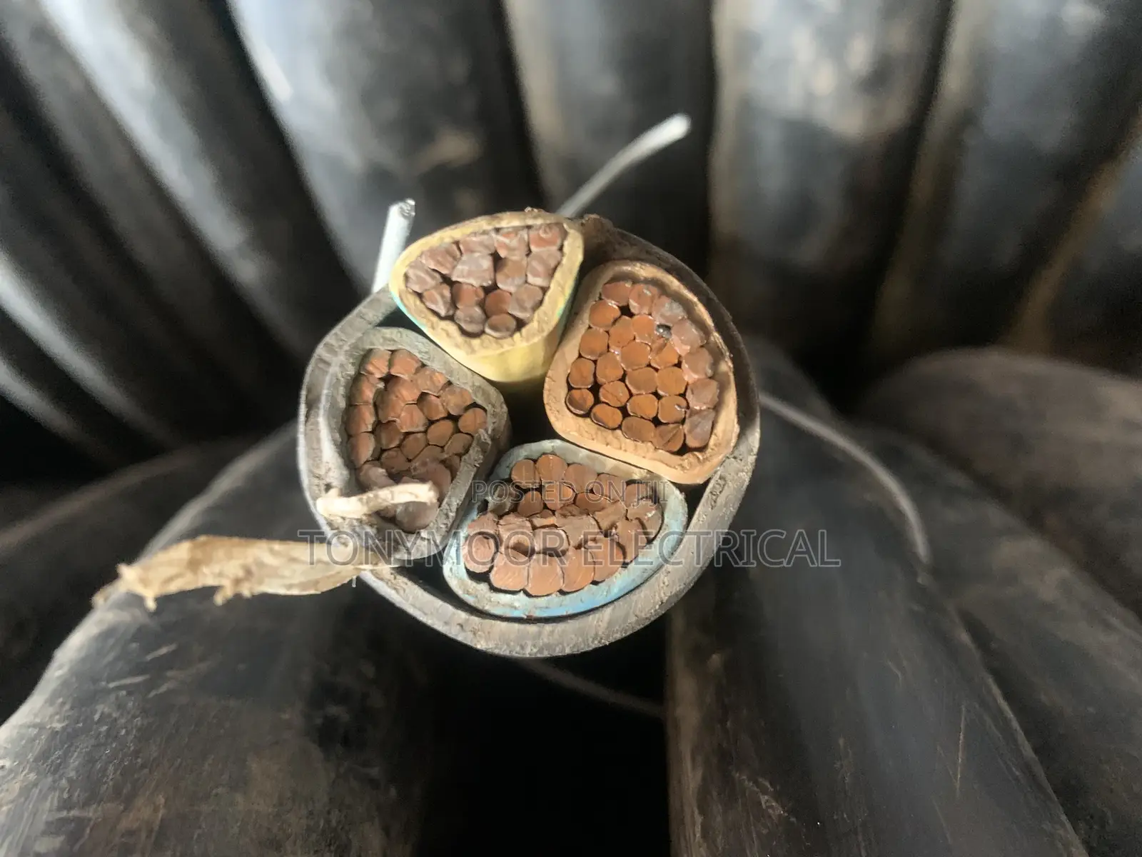 150mmx3+120mm None Armored Cable
