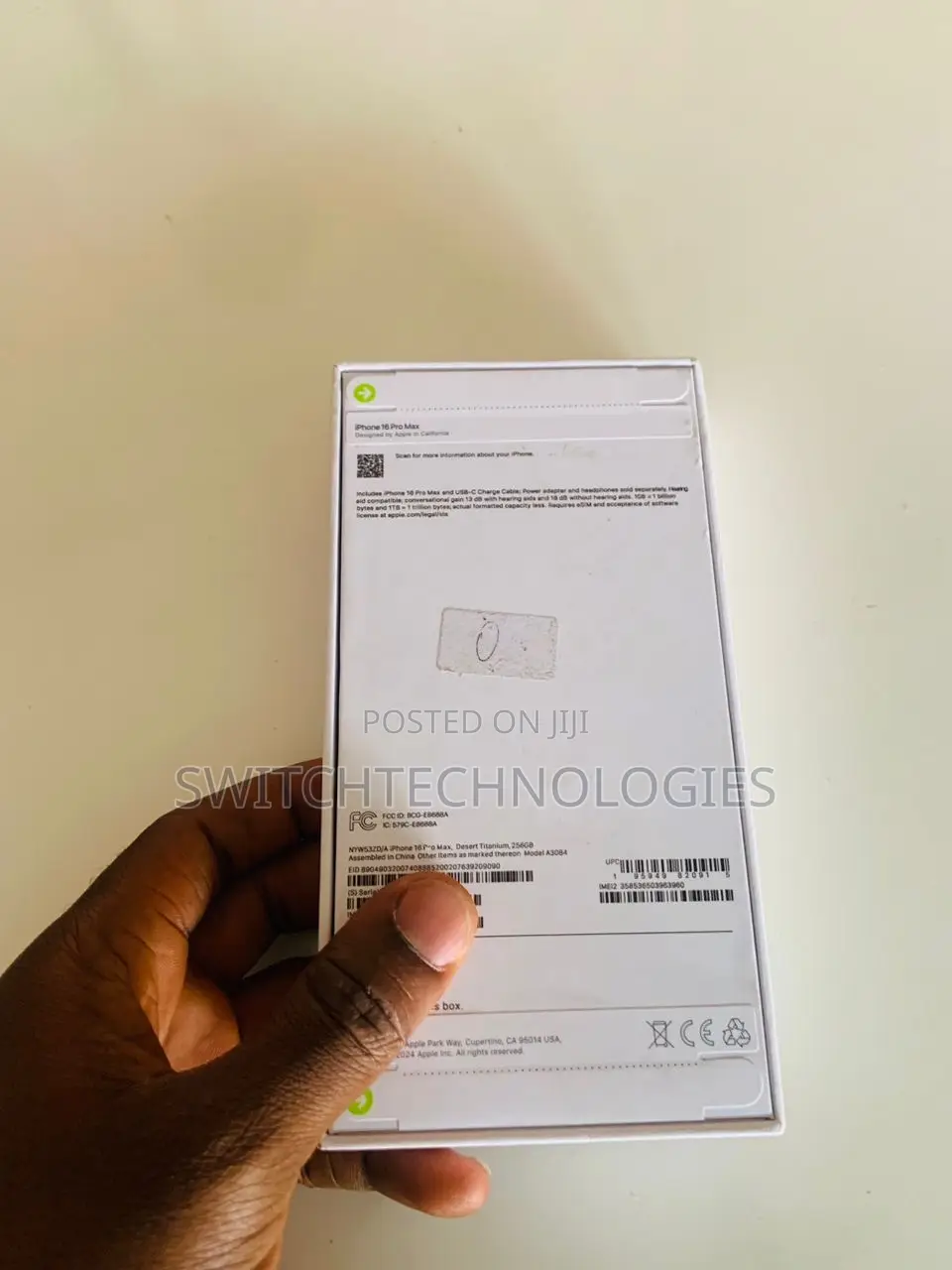 New Apple iPhone 16 Pro Max 256 GB
