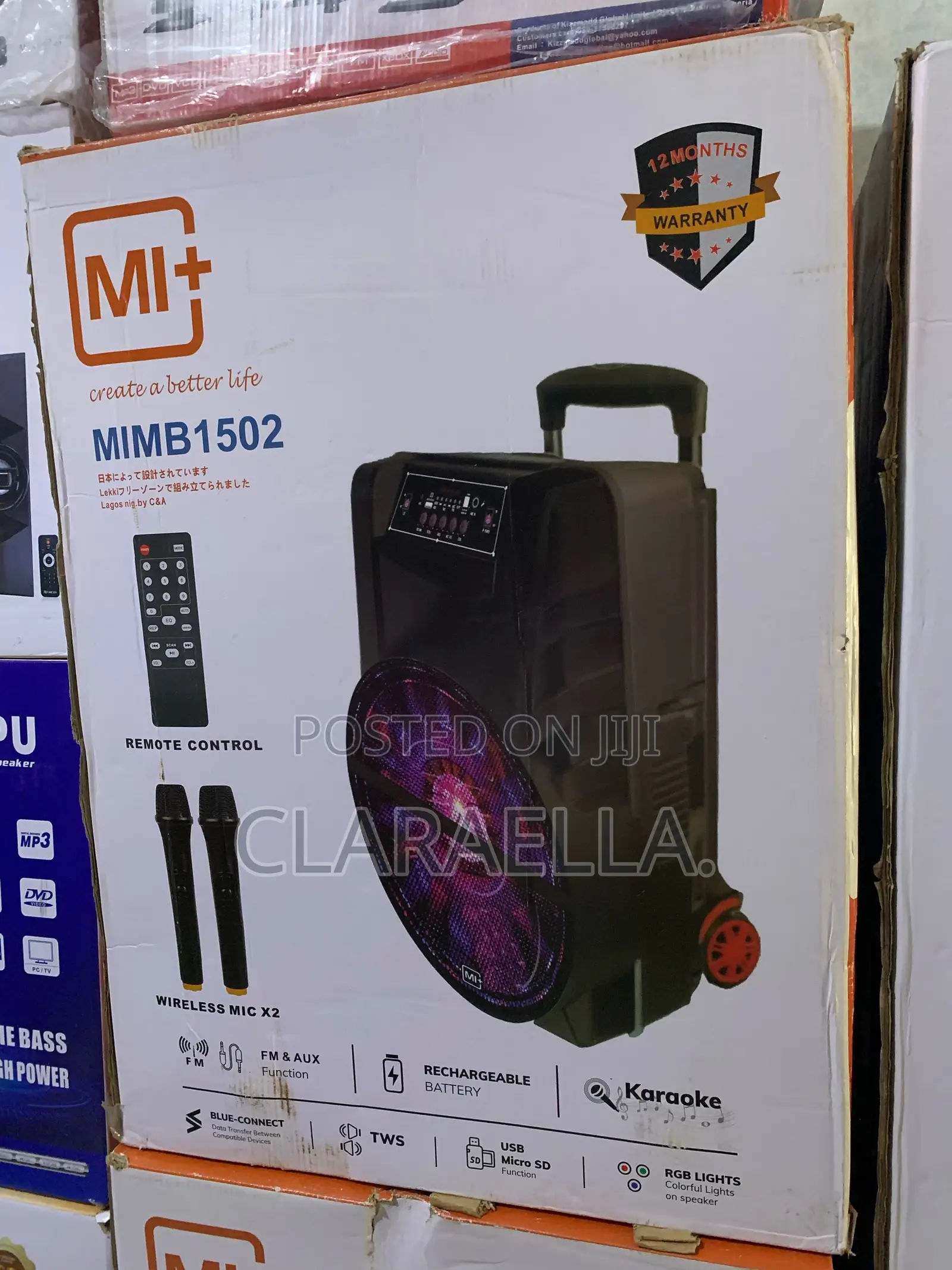 Mi+ Mimb1502 Portable Bluetooth Speaker