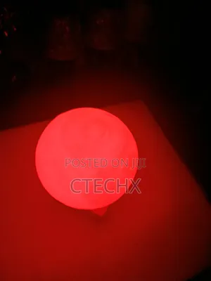 Moon Lamp, 3d Printing Spinning Moon Night Light 16 Colours