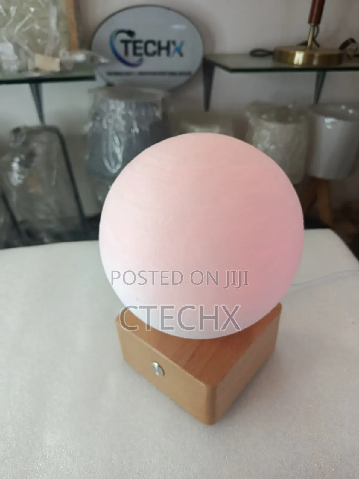 Moon Lamp, 3d Printing Spinning Moon Night Light 16 Colours