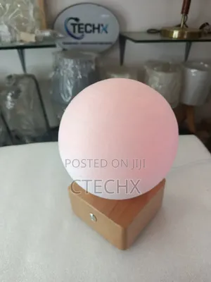 Moon Lamp, 3d Printing Spinning Moon Night Light 16 Colours