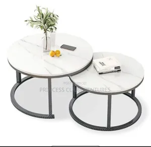 New Arrivals Quality Marble Top 2in1 Center Table