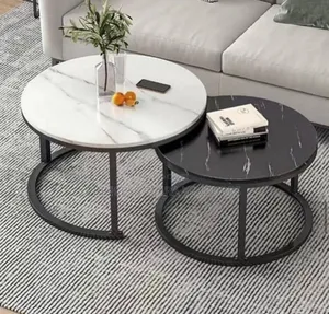 New Arrivals Quality Marble Top 2in1 Center Table