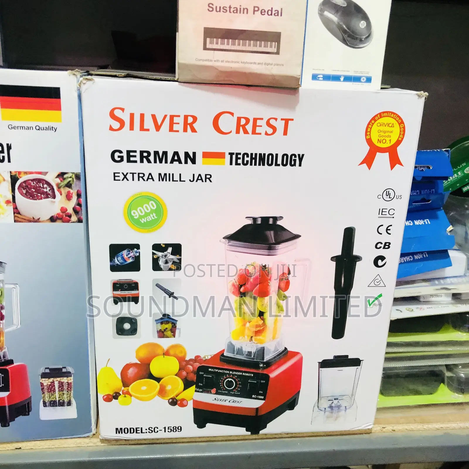 Silvercrest Blender 9000w 2.0l