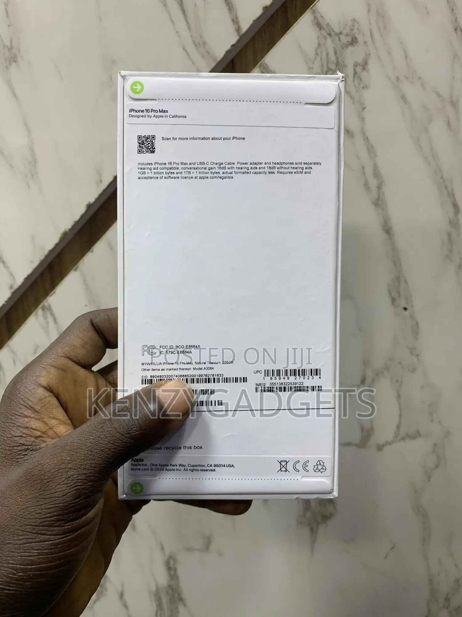New Apple iPhone 16 Pro Max 256 GB