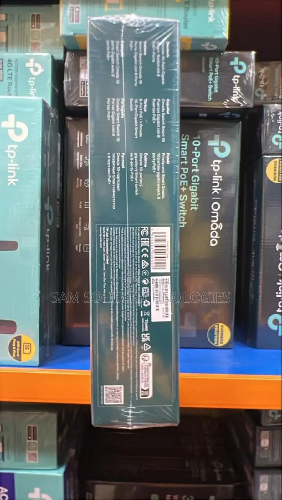 Tp-Link Omada 10-Port Gigabit Smart Poe+Switch Sg2210p