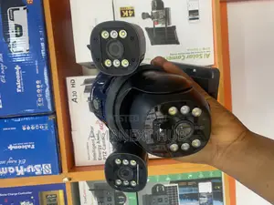 Triple View Solar CCTV Camera +Free Memory