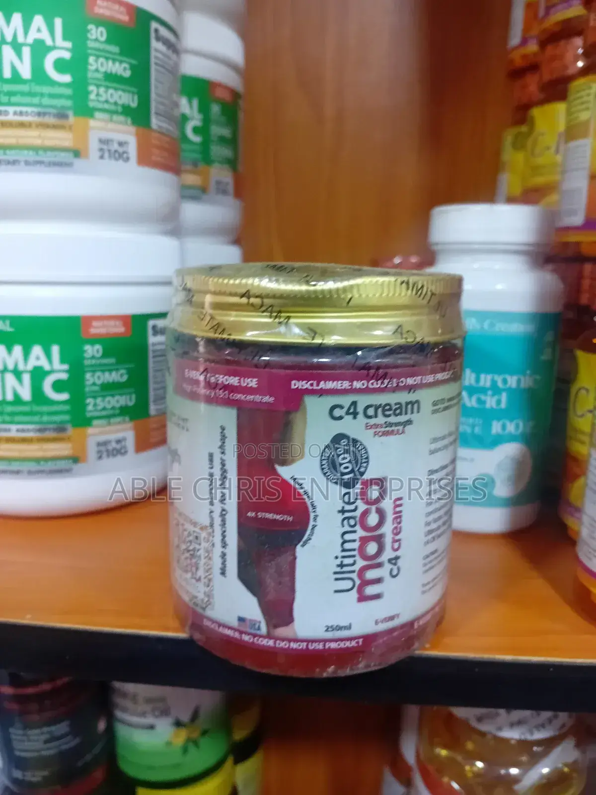 Ultimate Maca C4 Cream,