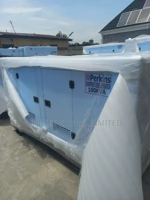 100kva Perkins Soundproof Diesel Generator 100% Copper Coil