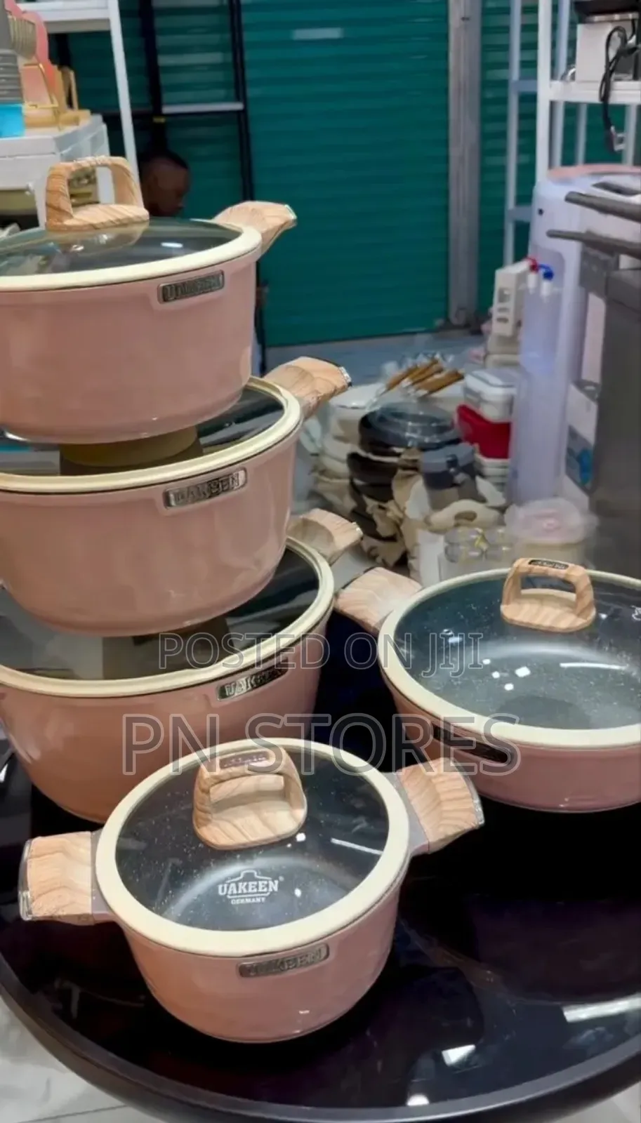5 PCS Quality Granite Coating Cookware Sets