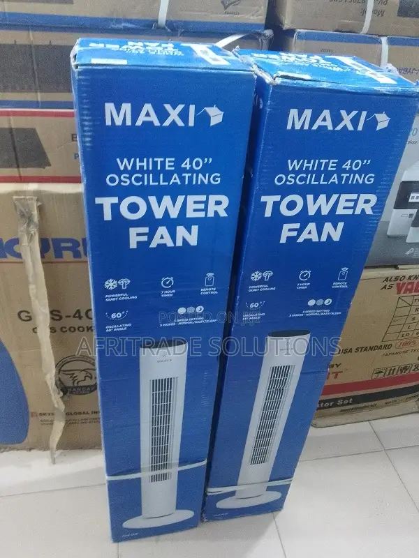 Maxi 40'' Tower Fan – Smart Cooling for Modern Spaces