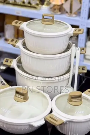 Non- Stick Granite Sets of Five Cooking Pots