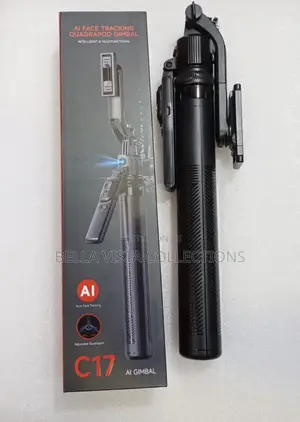 C17 Ai Tracking 360 Rotating Selfie Stick Tripod Stand