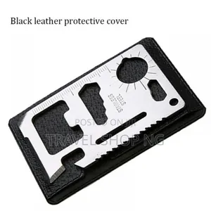 Stainless Steel Multi - Tool With Card Case