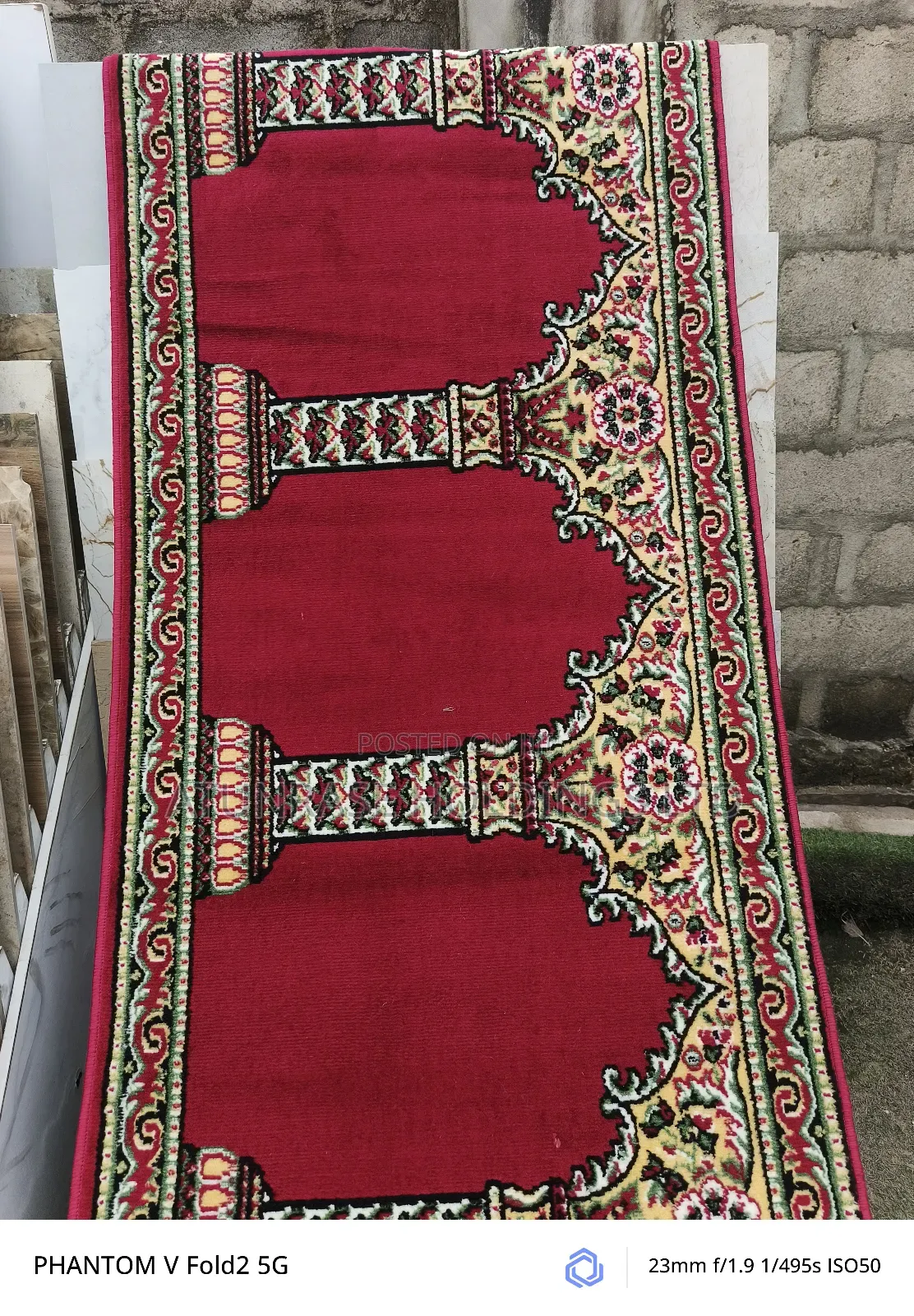 Mosque Carpet, Center Rug, Customized Logo for Sale