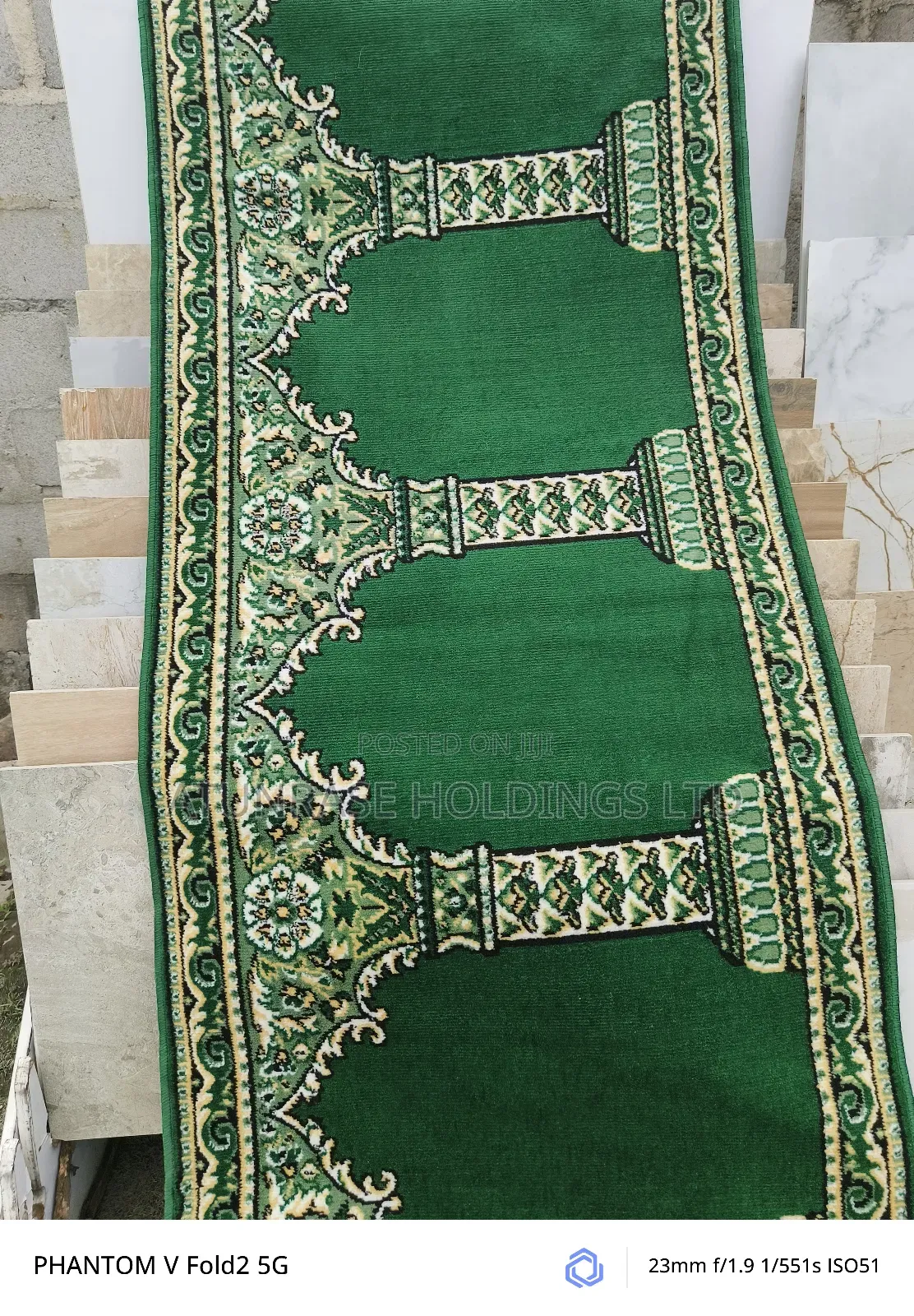 Mosque Carpet, Center Rug, Customized Logo for Sale