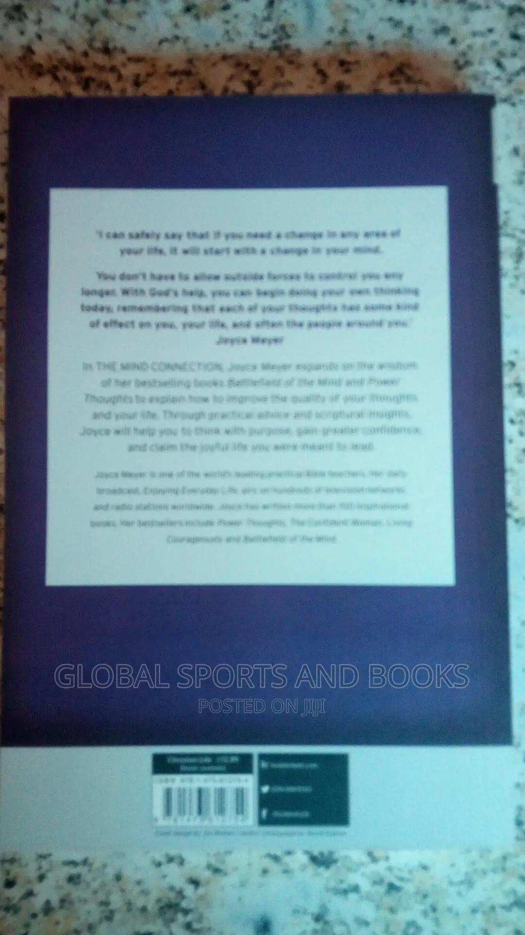 Mind Cpnnection By Joyce Meyer