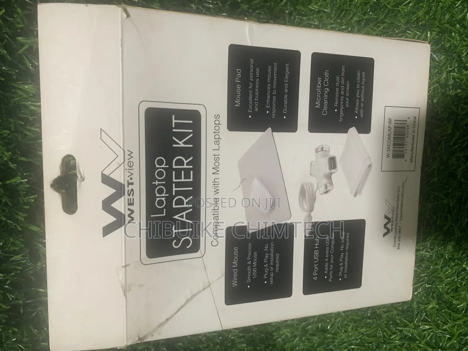 Starter Kit Includes Wired Mouse. Mouse Pad.4port Usb Hub