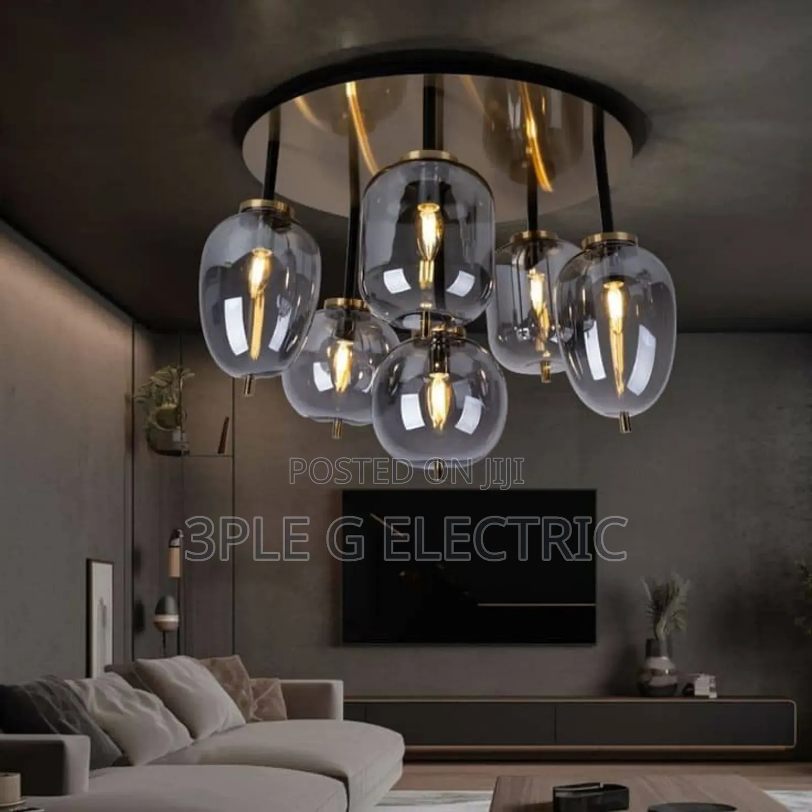 Nordic Glass Chandelier
