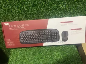 We Pack Sans Fil Wireless Keyboard and Mouse Combo