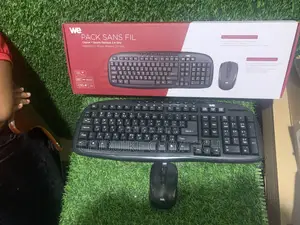 We Pack Sans Fil Wireless Keyboard and Mouse Combo