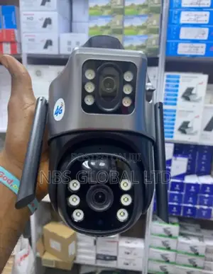 PTZ 4g Sim Card Auto Tracking Solar Alert CCTV Camera 360°
