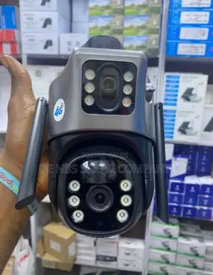 PTZ 4g Sim Card Auto Tracking Solar Alert CCTV Camera 360°