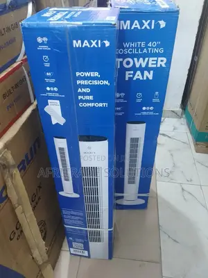 Maxi 40'' Tower Fan – Stay Cool Without the Noise