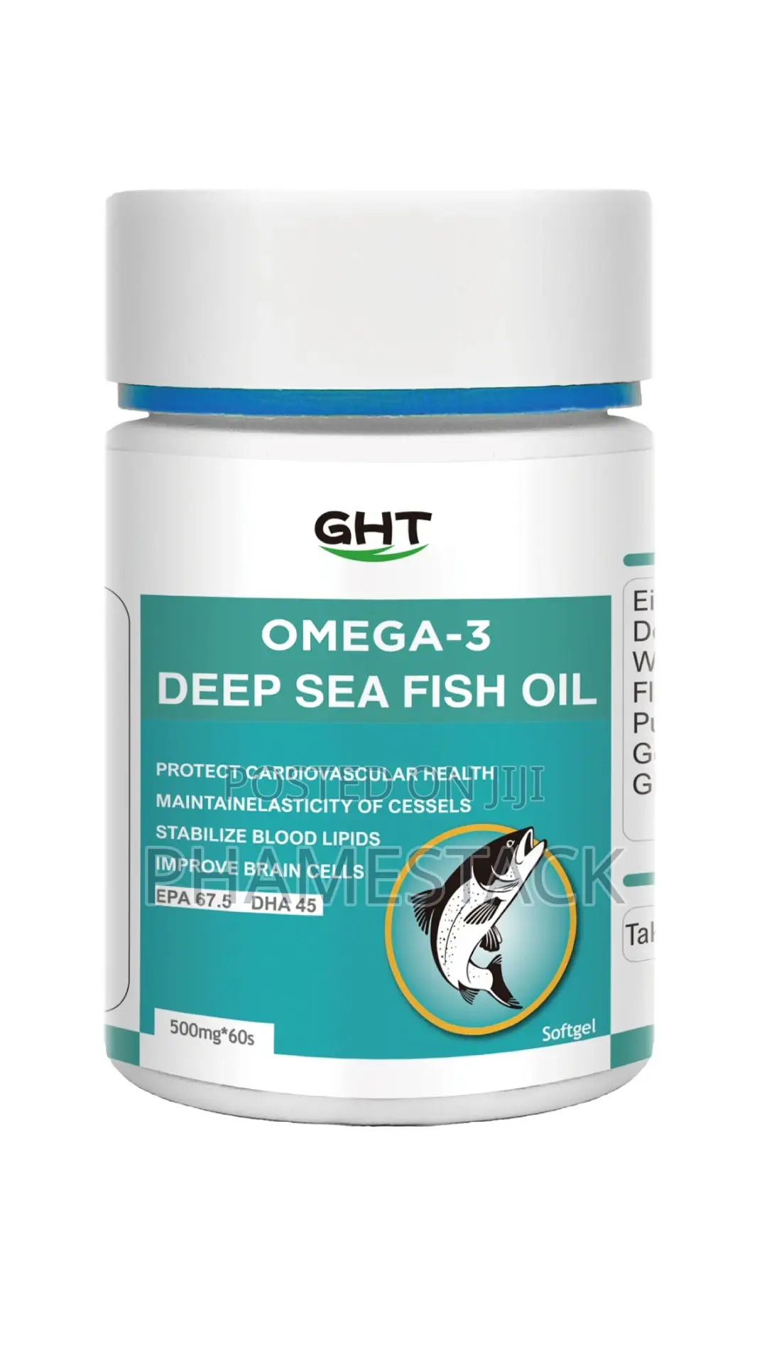GHT Omega-3 Deep Sea Fish Oil