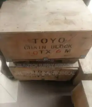 Original 10t*6m Toyo Chain Block