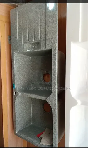 High Quality Double Bowl Single Trey Marble Kitchen Sink