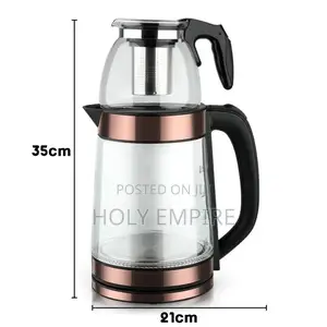 Electric Kettle With Tea Brewing Pot