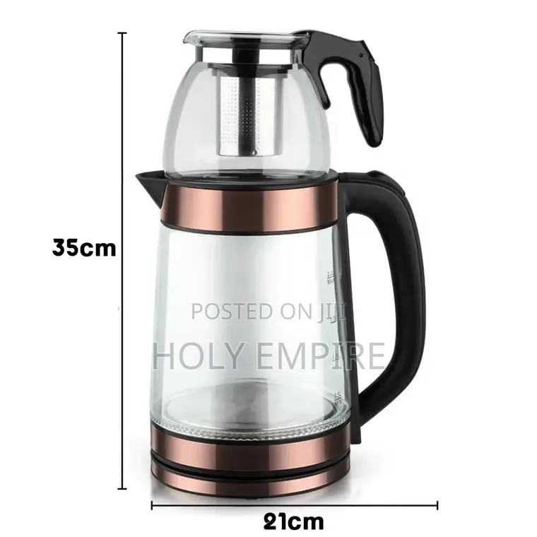 Electric Kettle With Tea Brewing Pot