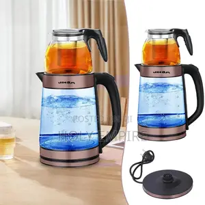 Electric Kettle With Tea Brewing Pot