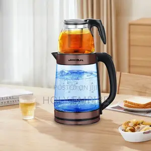 Electric Kettle With Tea Brewing Pot