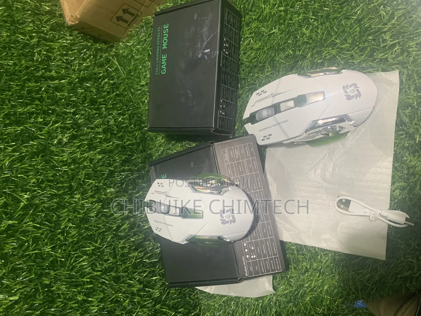 Gaming Mouse Wireless and Bluetooth Rechargeable