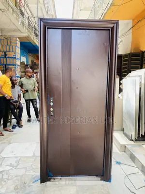 3ft by 7ft Watson Steel Door ( Brown )