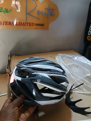 Bicycle Helmets With Safety Light Signs Indicator