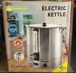 Crown Star 45-Litres Electric Kettle Model Mc-Ek450