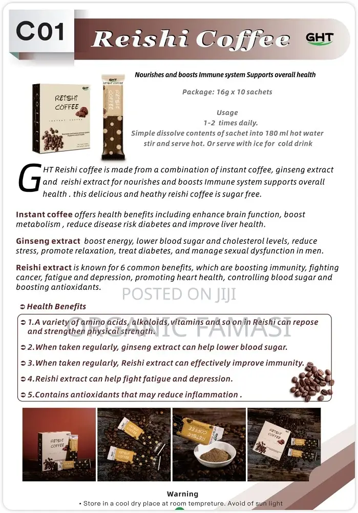 GHT Reishi Coffee