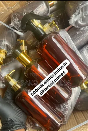 500ml Short Amber Lotion