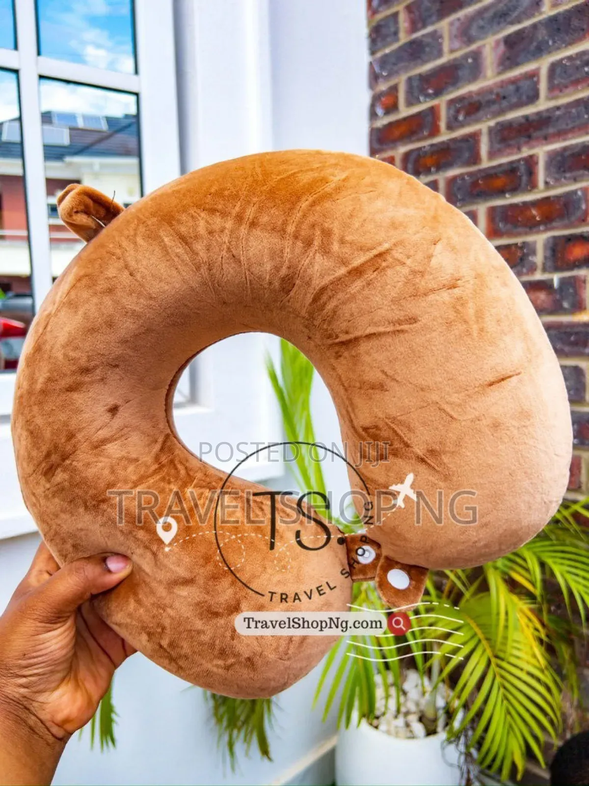 Velvety Soft Travel Pillow
