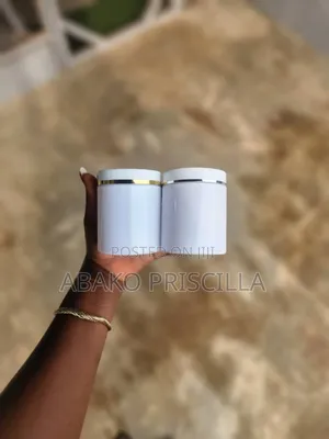 250g Long White Jars