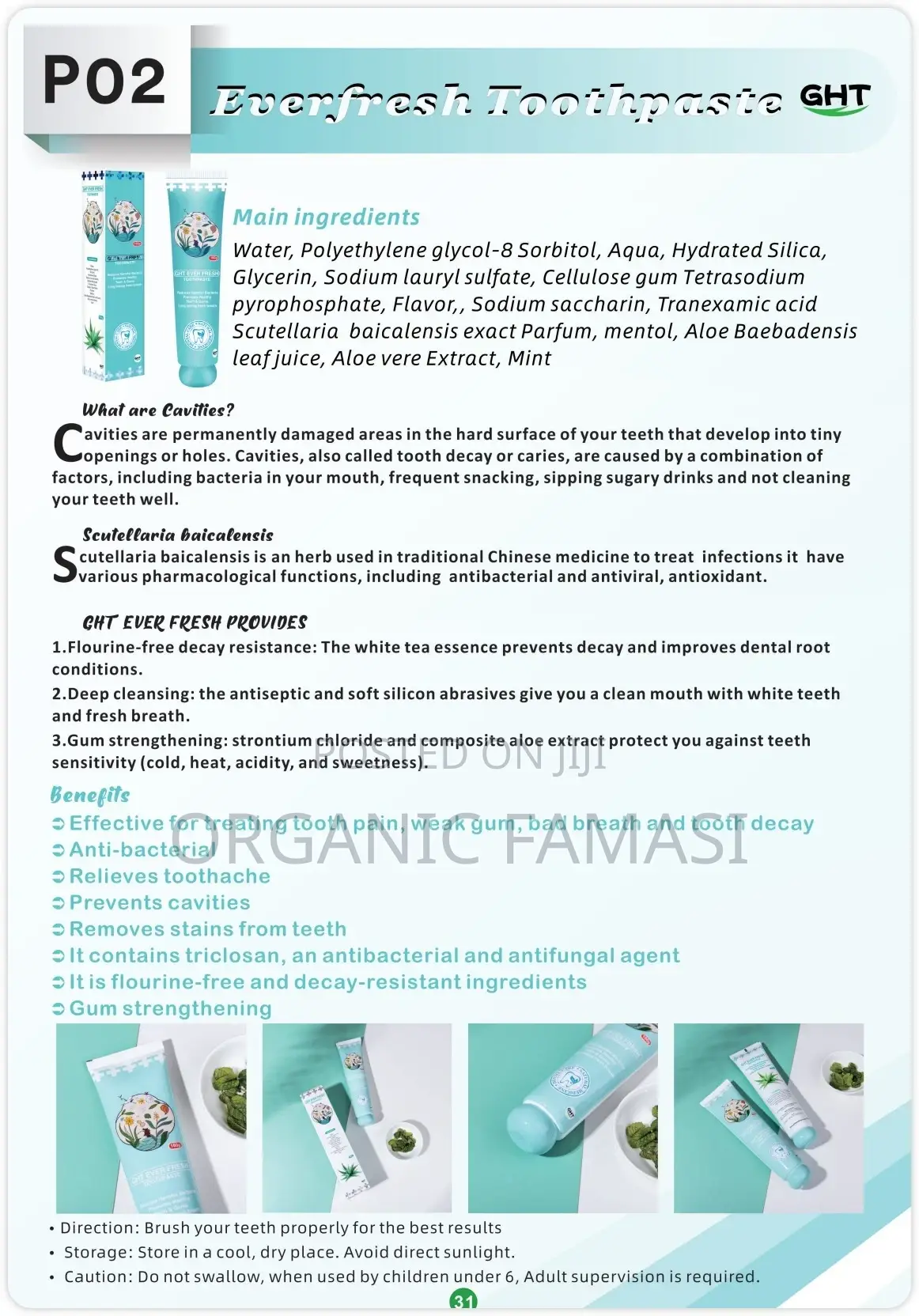 GHT Ever Fresh Toothpaste